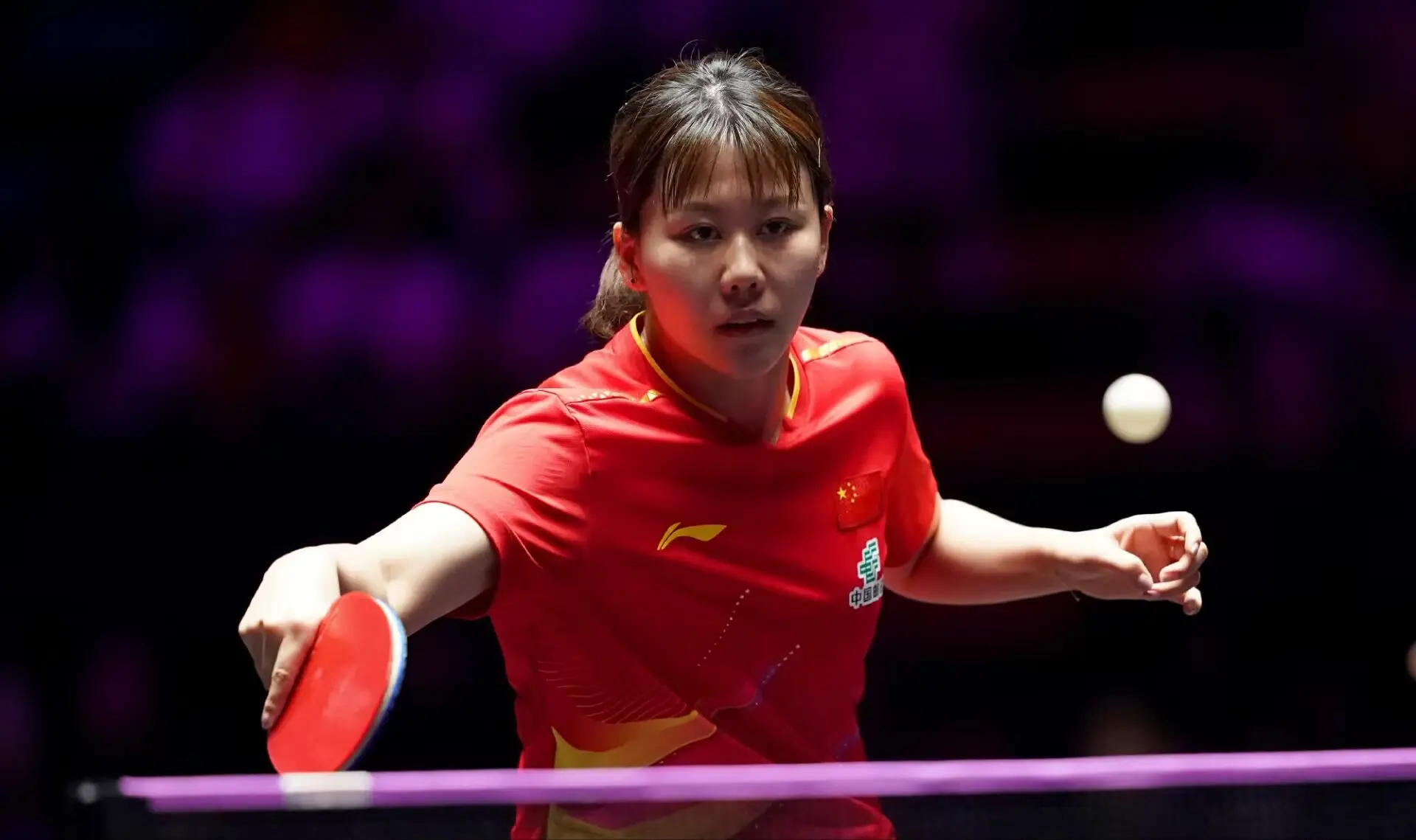 双方进行了, 很快以, 面前女单世